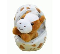 Kögler 75766 - Lotti, mini pony made of plush in egg, approx. 13 cm, small plush toy for cuddling and loving, as a small gift for children, boys and girls.