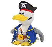 Kögler 75922 - Laber Pirates Seagull Malwin, Labertier with Recording and Playback Function, Chatters Everything Fun and Moves, Approximately 20 cm Tall, Ideal as a Gift for Boys and Girls