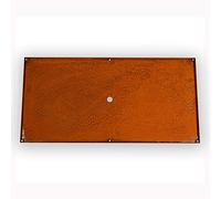 Köhko® Designer Base Plate for Plant Frame Made of Corten Steel as Kit Square 100 x 40 cm