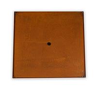 Köhko® Designer Base Plate for Plant Frame Made of Corten Steel as Kit Square 80 x 80 cm