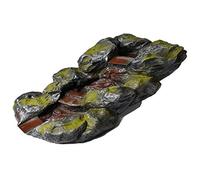 Köhko stream with water inlet in a slanted look with moss growth extendable waterfall for pondless garden 14005Q