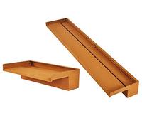 Köhko Waterfall ALBERTA 30 CM corten steel (30-90 CM) Aquafall water feature Cascade