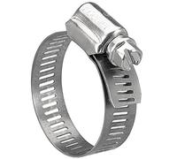 Koehler Enterprises Hose Clamps, Hose Clamp Box of 10, Radiator Hose Clamp, Silver, Size SAE 20