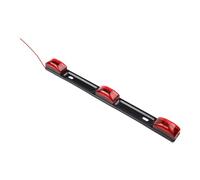 KOEHXJ 12V Car Taillights LED Bar Red Brake Signal Light Roof Ceiling Side Marker Lamps Interior Decoration Rear High Level 3rd Brake Tail Lamp