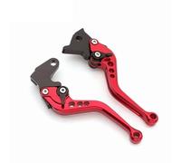 KOEHXJ Brake Clutch Lever for Triumph for Speed 400 8 Color Adjustable Motorcycle Brake Clutch Levers(Red 147mm)