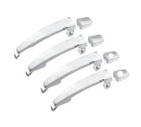 KOEHXJ Car Exterior Side Door Handle for for Captiva for Sport 2007-2015 Chrome Front Rear Left Right Outside Exterior Door Handle 96468266 96468306