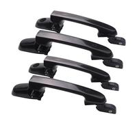 KOEHXJ Car Exterior Side Door Handle for Hyundai for Accent for Attitude 2006 2007 2008 2009 2010 2011 4Pcs Black Car Door Handle Front Rear Left Right Exterior