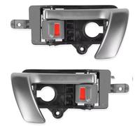 KOEHXJ Car Interior Door Handle Replacement for Hyundai for Santa for FE 2007~2012 82610-2B000 82620-2B000 826102B000 826202B000 Left Right Side Interior Inner Inside Door Handle(1 Pair)