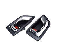 KOEHXJ for Hyundai for Getz 2002-2011 82610-1C000 82620-1C000 Left Right Chrome Interior Inside Door Handle Car Interior Inside Handle(Pair)