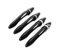 KOEHXJ for Kia for Optima for K5 2011 2012 2013 2014 2015 Car Exterior Door Handle Moulding Cover Trim Sticker Decor Exterior Door Handle Cover(Black)