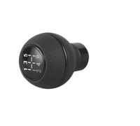 KOEHXJ for M8 for M10 for M11 for M12 Shift Lever Gear Level Knob Head 5 Speed Leather＆Aluminium Car Car Shift Knob Cover(Black)