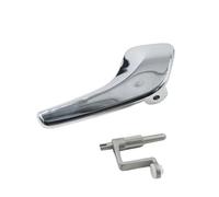 KOEHXJ for Opel for Corsa D 2006 2007 2008 2009 2010 2011 2012 2013 2014 Left Right Doors Plated Stainless Interior Door Handle Car Interior Inside Handle(Right 13297814)