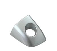 KOEHXJ Left and Right Door Handles Car Side Door Handle for Audi for A6 for S6 for A7 for A8 for S8 for RS6 for RS7 2010 2011 2012 2013 2014 2015 2016 Exterior Door Handle (Color : Ice Silver)