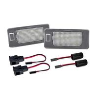 KOEHXJ Number Plate Light For Seat For Alhambra 2011- For Ateca 2016-2Pcs White LED Number License Plate Light