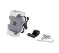KOEHXJ Phone Expansion Crossbar Universal 28mm Handlebar GPS Phone Holder Motorcycle Navigation Bracket(Grey)