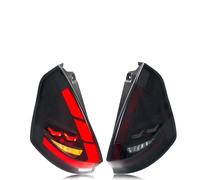 KOEHXJ Tail Light Rear Lamp For Fiesta 2008-2018 For MK For VI Sequential Turn Signal Start-up Animation Black Rear Lamps LED Tail Lights Tail Light Assembly