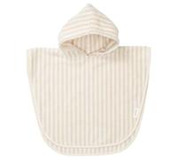 Koeka Playa Bath Poncho with Hood for Boys and Girls - Bath Towel - Terry - Organic Cotton - Anti-Loop - Beige - EU 86/92