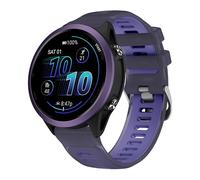 Koelaa 18mm Silicone Strap Compatible with Garmin Venu 2S/Venu 3S/Forerunner 265S/255S/255S Music/Vivoactive 4S/Vivomove 3S, Soft Silicone Sport Breathable Replacement for Women Men - Phantom Purple