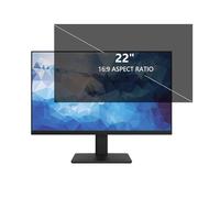 Koelaa 22 Inch Computer Privacy Screen Filter for 16:9 Aspect Ratio Widescreen Computer Monitor, Anti Blue Light Glare Removable 22 in Privacy Screen Protective Film-22" (16:9)