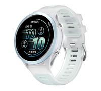 Koelaa 22mm Silicone Strap Compatible with Garmin Forerunner 570 47mm/Forerunner 965/265/255/970/Venu 4-45mm/Venu 3 Band, Soft Silicone Sport Breathable Replacement for Women Men - Morning Frost White