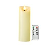 Koelaa Candlestick Candle, Battery Operated, LED Flameless Candles, Battery Candles with Timer and Remote Control, Christmas LED Candle, for Fireplace -5.3 * 16cm