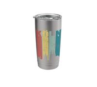 Köln Skyline Vintage Cathedral Retro Germany Cologne Stainless Steel Insulated Tumbler