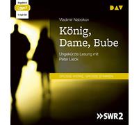 König, Dame, Bube: Ungekürzte Lesung mit Peter Lieck (1 mp3-CD)