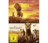 The Lion King and Mufasa (Live Action) - DVD - 2 DVD - Disney
