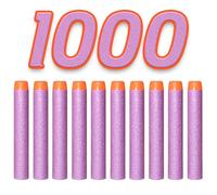 König Design Nerf Arrows - Pack of 1000 Nerf Darts Nerf Ammunition Arrows Dart Bullets Refill Darts Foam Arrows for N-Strike Elite Blasters Series Hasbro Fortnite