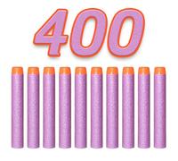 König Design Nerf Arrows - Pack of 400 Nerf Darts Nerf Ammunition Arrows Dart Bullets Refill Darts Foam Arrows for N-Strike Elite Blasters Series Hasbro Fortnite