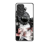 König Design Protective Case Compatible with Samsung Galaxy A53 5G Case TPU Corner Protection Shockproof Thin Scratch-Resistant Mobile Phone Case for Samsung Galaxy A53 5G - Steam Train Rasender