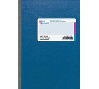 König & Ebhardt Notebook 8615172 - A5, 96 Sheets, Ruled, 70 g/m², Blue - Pack of 1
