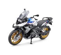 koenig-tom 1:12 scale motorcycle model, Metal Plastic Rubber, white-blue, Mittel