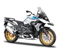 koenig-tom 1:12 scale motorcycle model, Metal Plastic Rubber, white-blue, Mittel