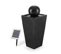Königsbrunn Fountain Solar 200 l/h LED Battery Basalt Look