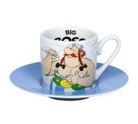 Könitz Asterix Espresso Cup and Saucer (Obelix Big Boss)