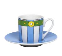 Könitz Asterix espresso cup and saucer (Obelix's trousers)