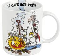Könitz Becher Asterix - Le café est prêt | 320 ml porcelain mug - dishwasher safe & microwave safe for coffee, tea & cocoa