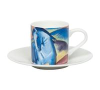 Könitz Espresso Cup and Saucer, Franz Marc (Blue Horse I)