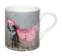 Könitz Porcelain Mug Cup, Banksy (Young Refugee in Life Jacket)