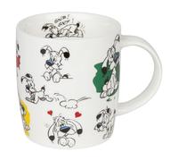 Könitz porcelain mug with Asterix and Obelix (Sniff) Sniff)