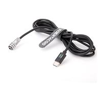 KOERTACOO BMPCC Power Cable for Blackmagic Pocket Cinema Camera 4K/6k USB Type-C PD Trigger (Length 200cm)