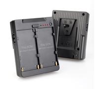 KOERTACOO Power Adapter Board converts Dual NP-F Batteries to V-Type Battery Plate, with a Super Rod clamp, and The Dual-Channel Board is Compatible with Sony NP-F970, 550, and 990 Batteries.