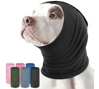 KOESON Dog Calming Hoodie for Large Breeds, Adjustable No Shake Ear Wraps for Dogs, Soft Dog Ear Muffs Noise Protecion, Pet Head, Ear & Neck Covers for Thunder, Firework, Separation Anxiety, Hematoma