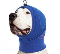 KOESON Dog Calming Hoodie, Soft No Shake Ear Wrap for Dogs Hematoma, Noise Protection Dog Head Muffs, Anxiety Relief Ear Cover for Dogs for Fireworks, Separation, Thunder