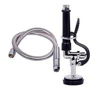 KOET Pre-Rinse Spray Head Pull Down Faucet Tap High Pressure Sprayer Stainless Steel w/Handle Grip & Hose Heavy Duty for Hotel Restaurant Home
