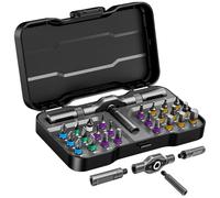 Koeutoze 24 in 1 Magnetic Screwdriver Set - Premium Ratchet Screwdriver Kit with S2 Steel Bits & Ergonomic Aluminium Handle - Compact Magnetic Screwdriver Tool for Furniture, DIY Repair, Car & Home