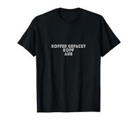 Koffer gepackt Kopf aus T-Shirt