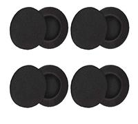 Koffmon 4 Pairs (2.4'') Replacement Foam Earpads Cushion Covers Compatible with H600/H330/H340/MDR-G45LP/MDR-G55LP/MDR-G410LP/MDR-G101LP/MDR-G42LP/MDR-G45/IF240R/SRF-HM33/MDR-027 Headphones (Black)