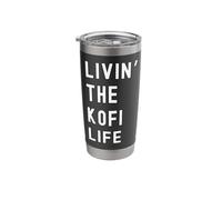 Kofi Living The Kofi Life Name Stainless Steel Insulated Tumbler